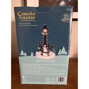 Carole Towne 13.2” Wilhelmina's Water Tower Musical Christmas Tree Village